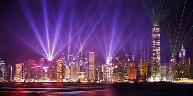 画像: 香港100万ドルの夜景(イメージ)