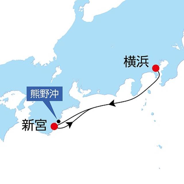 画像2: 航路図(イメージ/天候その他事情により変更となる場合がございます)
