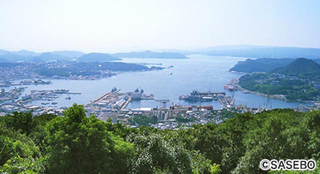 画像: 数百の島々が点在する九十九島にも近い佐世保港(イメージ)