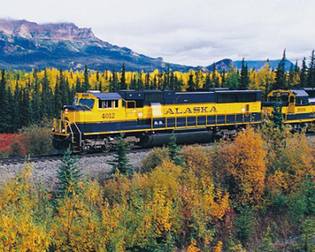 画像: アラスカ鉄道(イメージ)