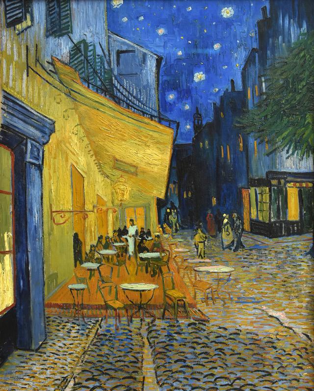 画像: 『夜のカフェテラス』