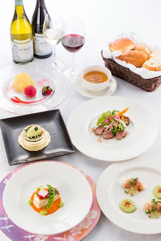 画像: 飛鳥II洋食ディナー(イメージ/一例)