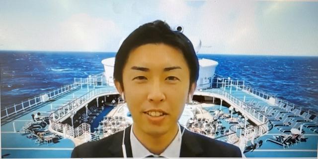 画像: オンライン説明会でのスクリーンショット(船会社スタッフ様)