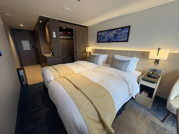 画像1: バルコニー客室（スタッフ撮影）