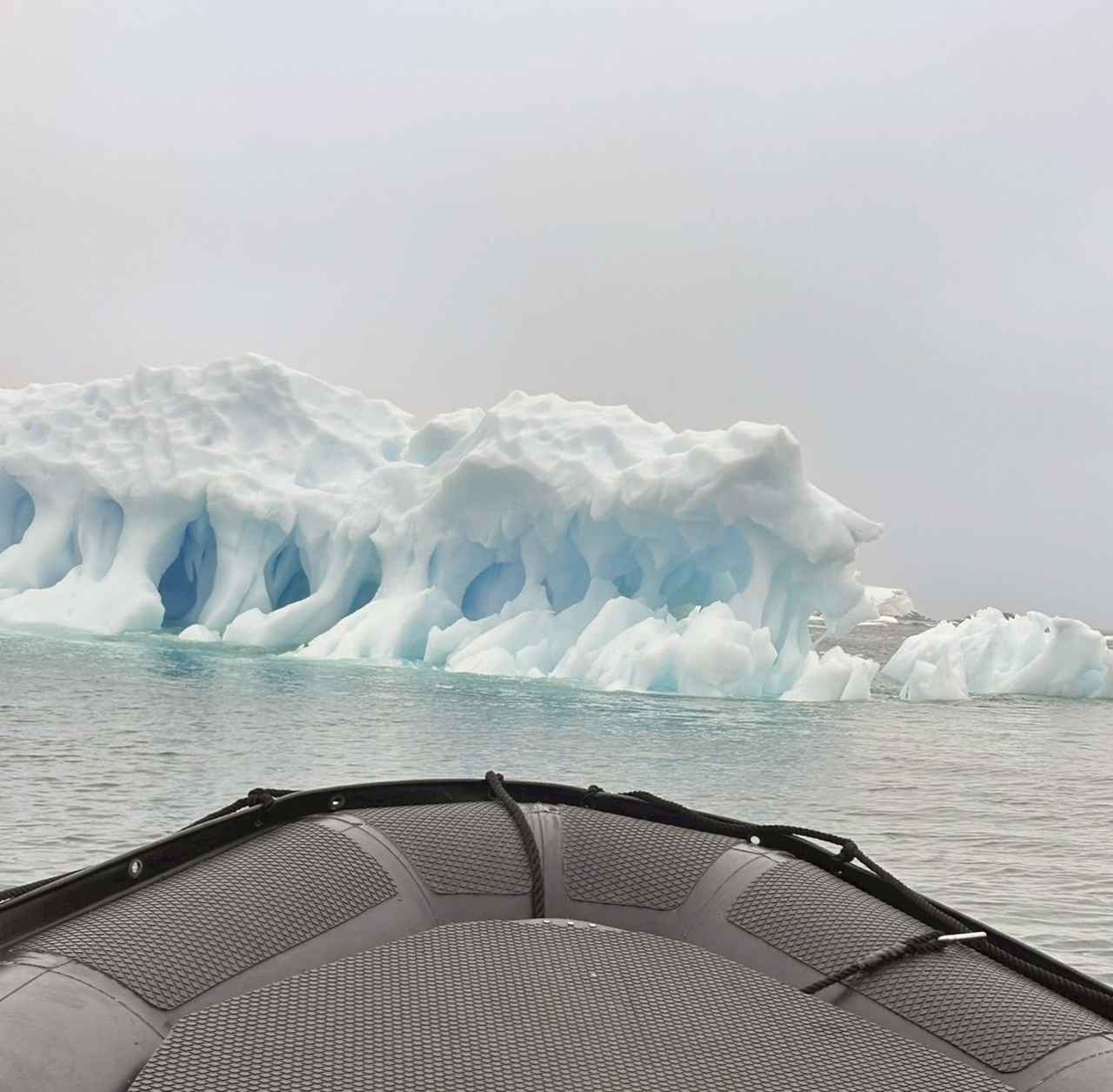 画像: ゾディアックボートからの眺め（イメージ／添乗員撮影）