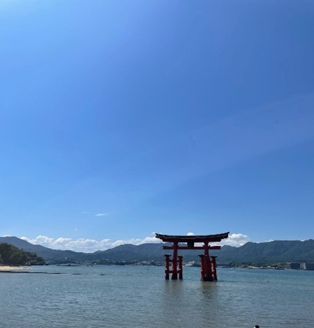 画像: 宮島(添乗員撮影)