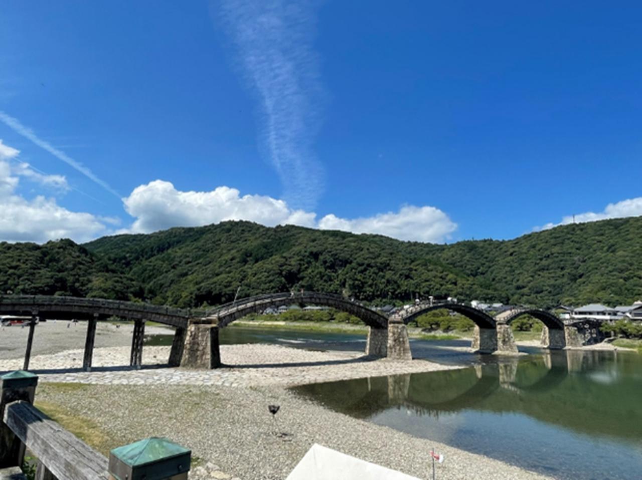 画像: 錦帯橋(添乗員撮影)