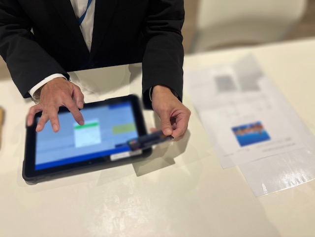 画像: クレジットカードのご登録(著者撮影)