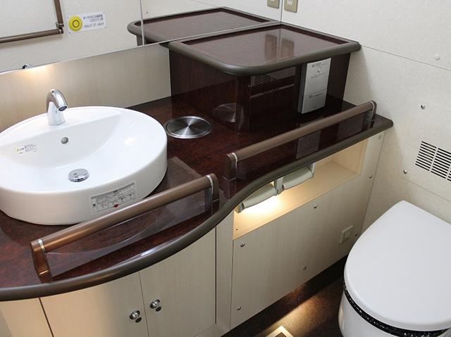 画像: 安心のトイレ付