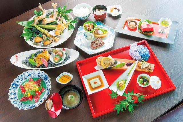 画像1: 季節の会席料理 一例(イメージ)