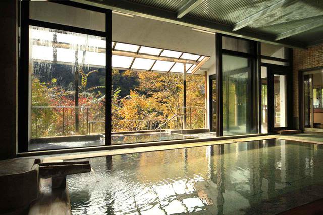 画像: 緑霞山宿 藤井荘大浴場 秋(イメージ)