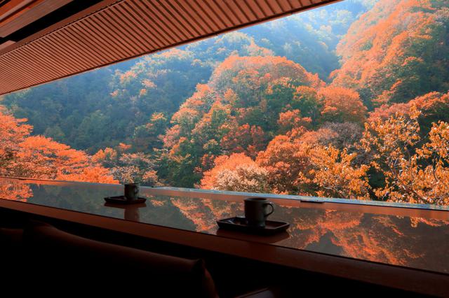 画像: ロビーラウンジからの眺め 秋(イメージ)
