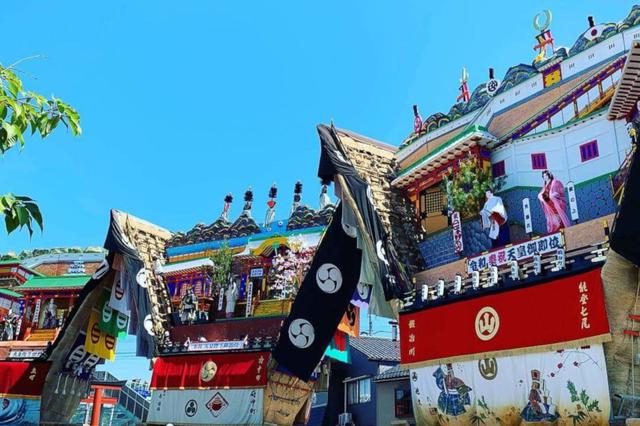 画像: 青柏祭のでか山(イメージ)