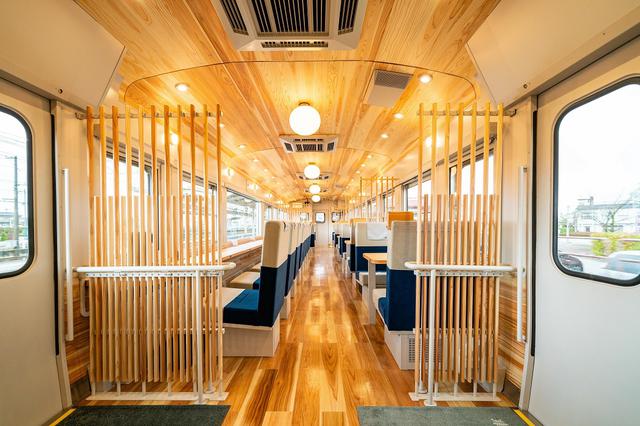 画像: 1号車の車内の様子