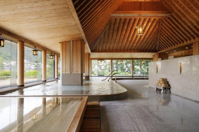 画像: 水明館 臨川閣 大浴場(イメージ)