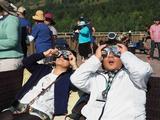画像1: 宿泊ホテル周辺からの観測も