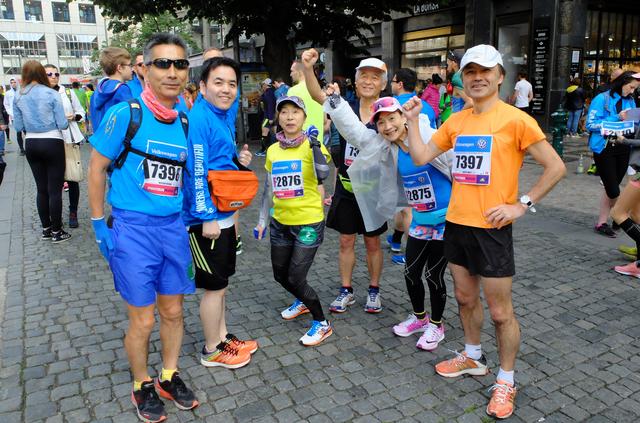 画像3: チェコプラハマラソン大会当日は、天気にも恵まれマラソン日和