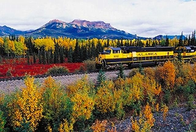 画像: アラスカ鉄道