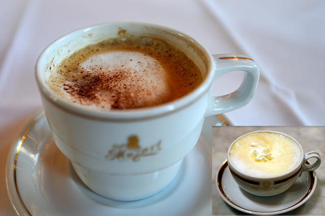 画像: ウィーンの代表的なコーヒー「メランジュ」と「メランジュ・ミット・シュラーク」
