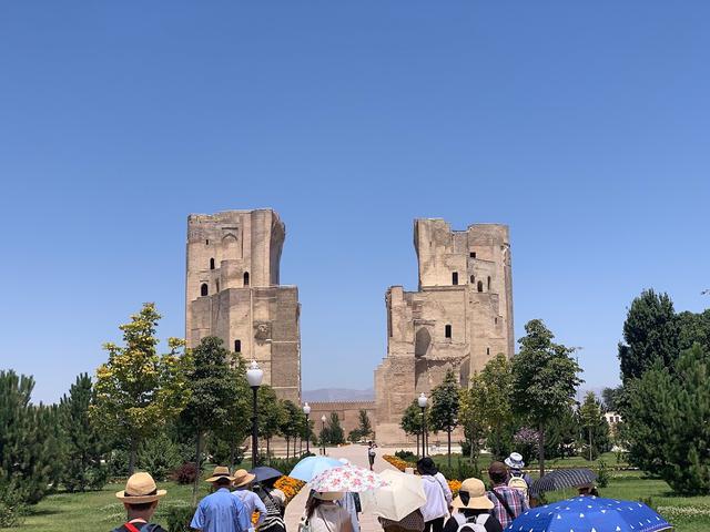 画像: シャフリサーブスのアクサライ宮殿跡(スタッフ撮影/イメージ)
