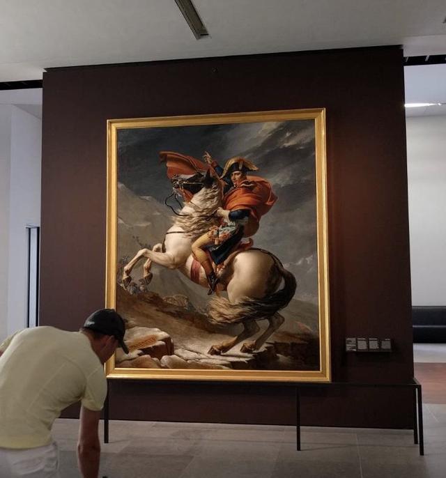 画像: ナポレオンの絵画(弊社スタッフ撮影)