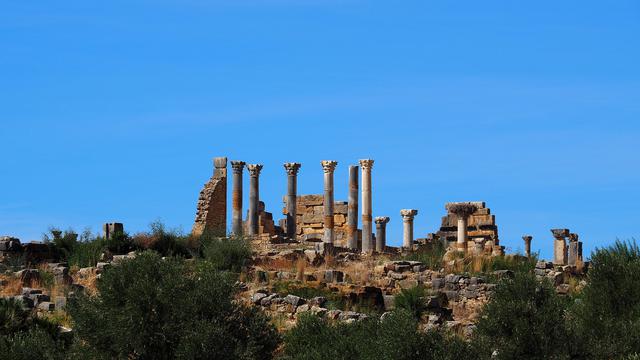 画像: ハマムの遺跡が残る世界遺産ヴォルビリスの古代遺跡(イメージ)