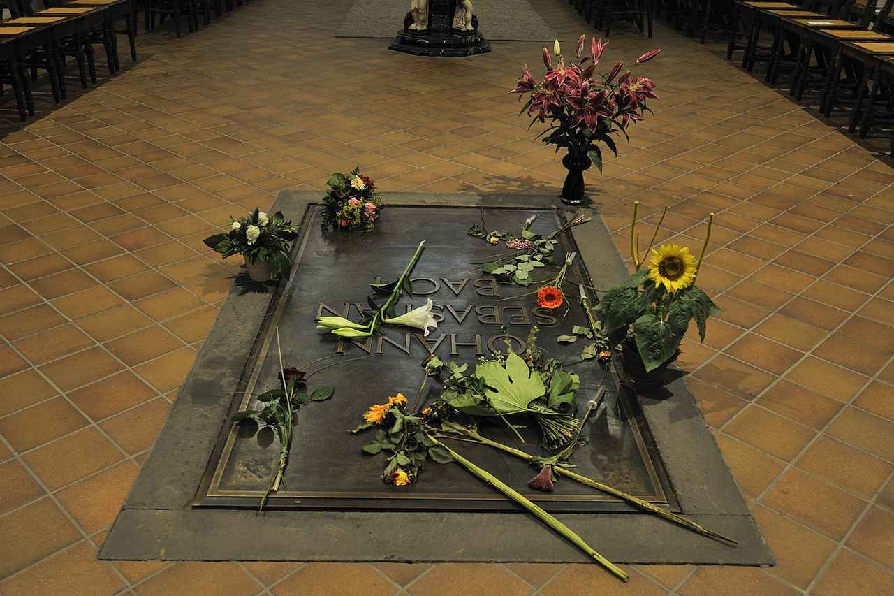 画像: 聖トーマス教会内バッハ墓所（提供/山本直幸）