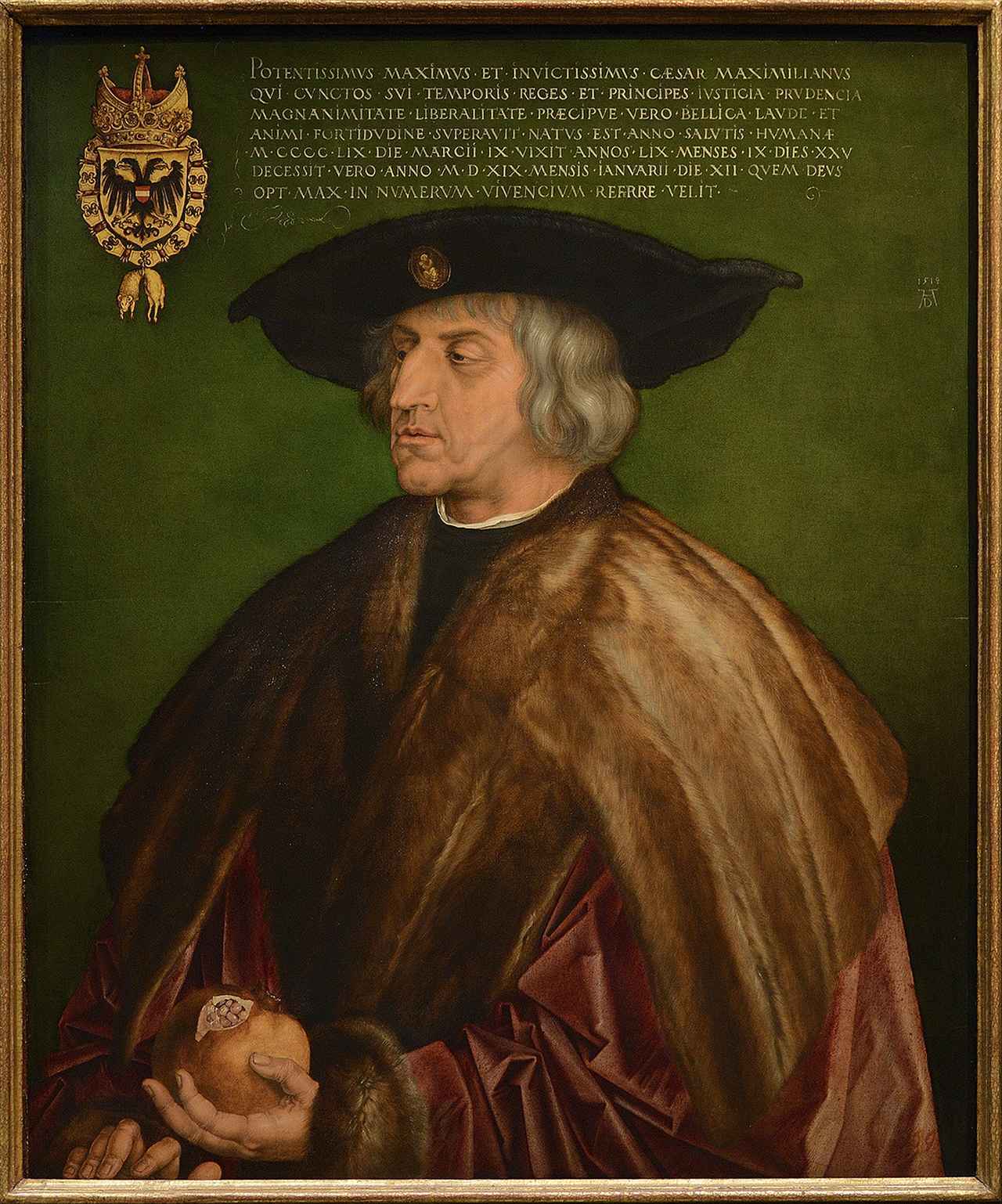 画像: 皇帝マクシミリアン1世　美術史美術館蔵