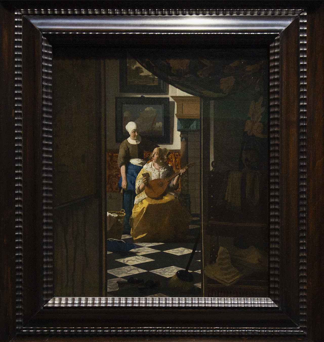 画像: アムステルダム国立美術館蔵「恋文」