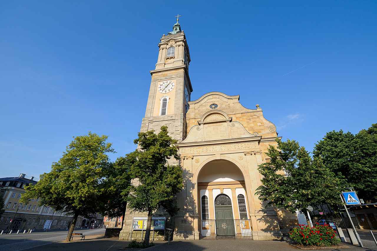 画像: バッハが洗礼を受けた聖ゲオルク教会