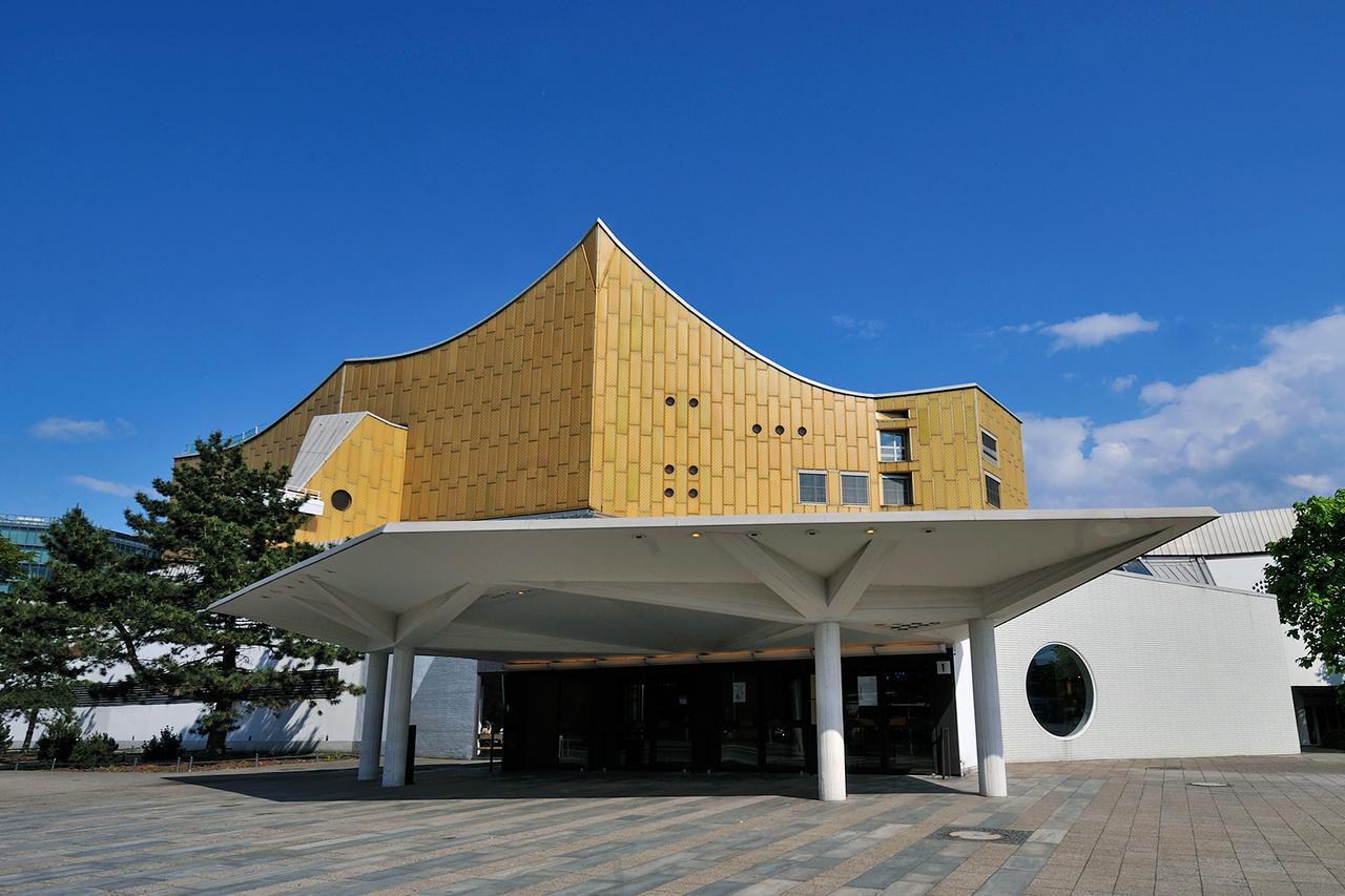 画像: ベルリン・フィルハーモニー外観