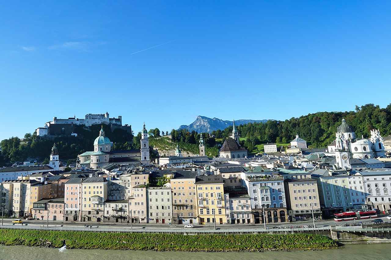 画像: バロック様式の街並みが美しいザルツブルク歴史地区
