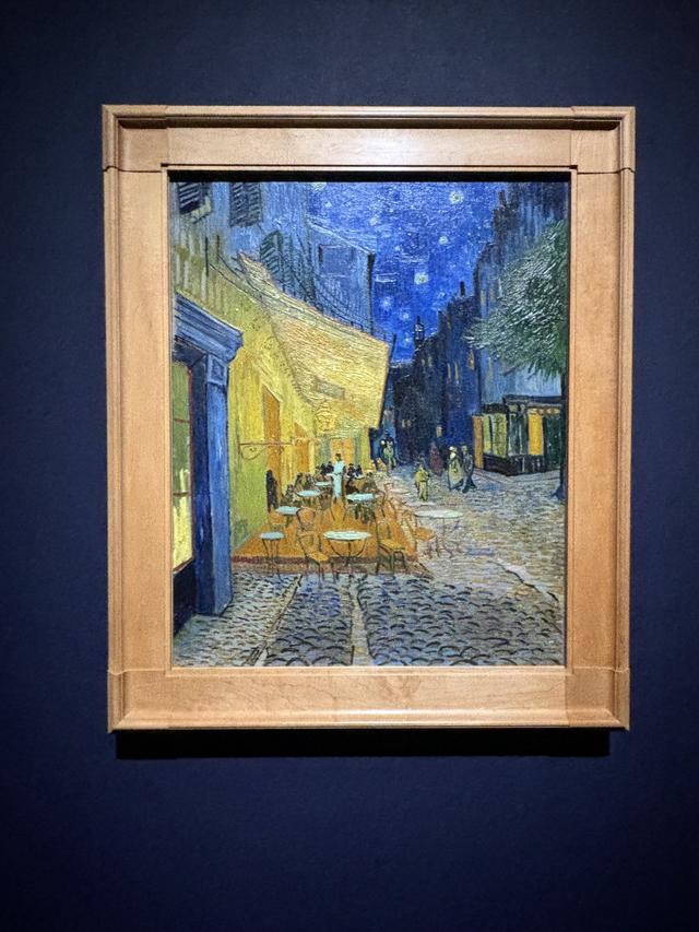 画像: 《夜のカフェテラス》／弊社スタッフ撮影
