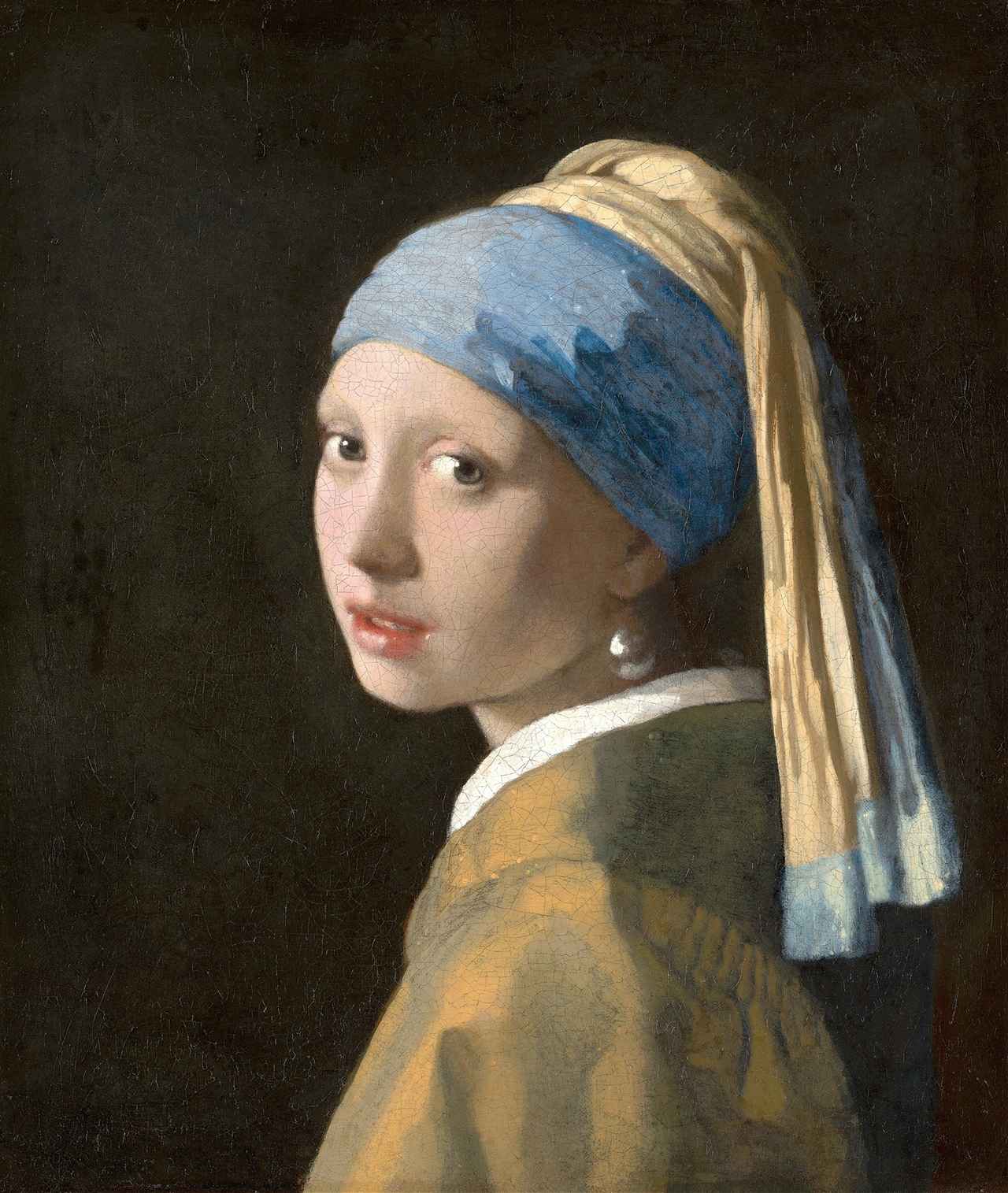 画像: 《真珠の耳飾りの女》／マウリッツハイス美術館