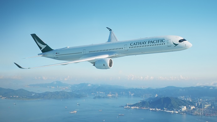 画像: キャセイパシフィック航空の機材(イメージ)