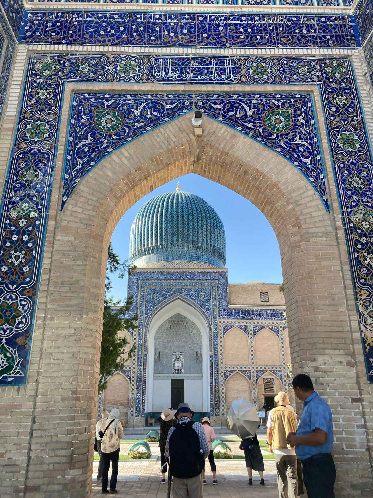 画像: グーリ・アミール廟／添乗員撮影