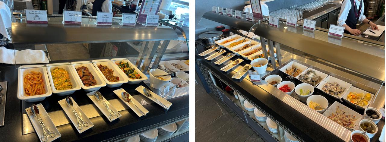 画像: 料理カウンター（弊社スタッフ撮影）