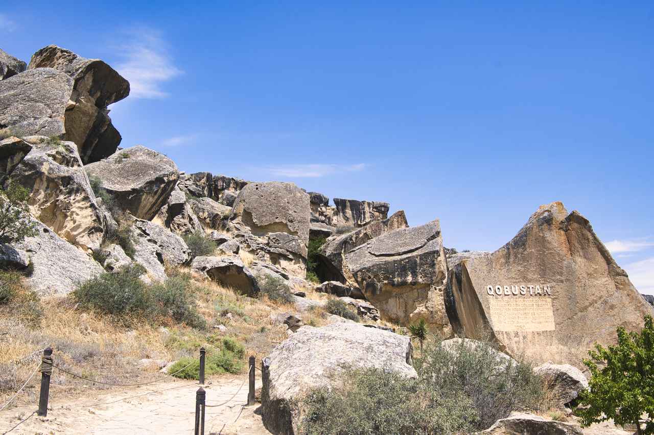画像: 世界遺産ゴブスタン遺跡（イメージ）