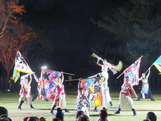 画像: 名物イベント「YOSAKOIソーラン」3組が披露してくれました。毎年6月に札幌でお祭りが開催されています。