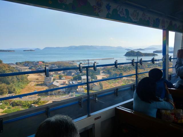 画像: 瀬戸大橋を風を受けながらトロッコで渡れる
