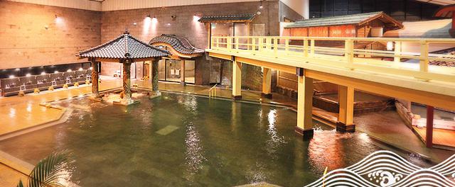 画像: 【4泊目】指宿温泉・指宿白水館 元禄風呂(イメージ)