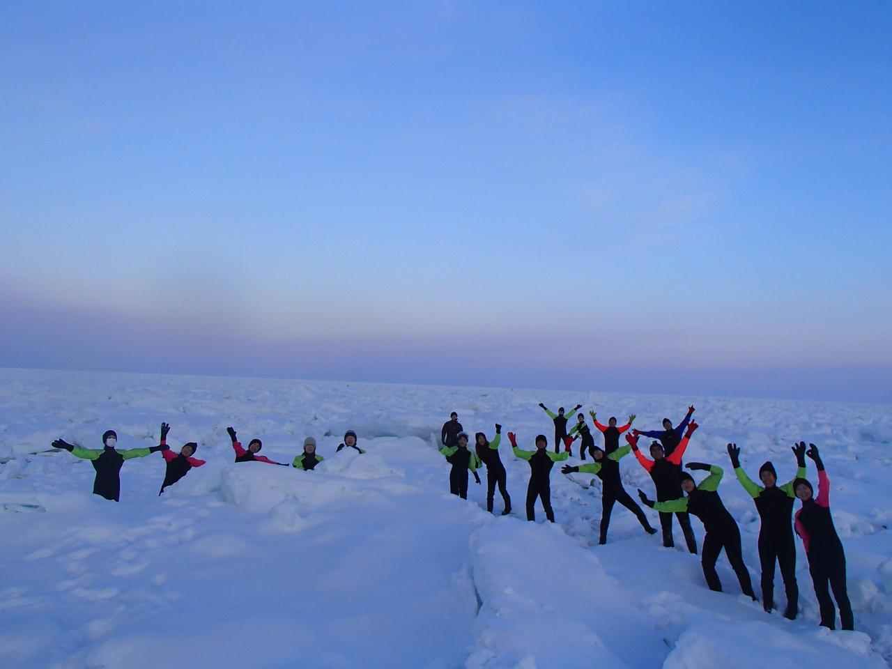 画像: 流氷遊ウォーク（イメージ）