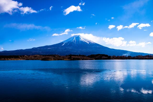 画像: 田貫湖と富士山(イメージ)