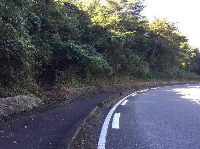 画像: ここから登ります(イメージ)