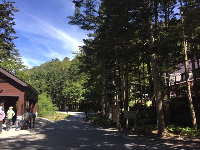 画像: 北沢峠(スタッフ撮影)