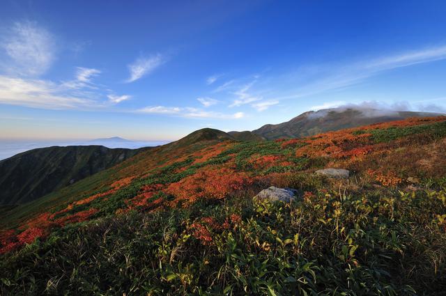 画像: 月山(例年紅葉の見頃は9月中旬~10月中旬)
