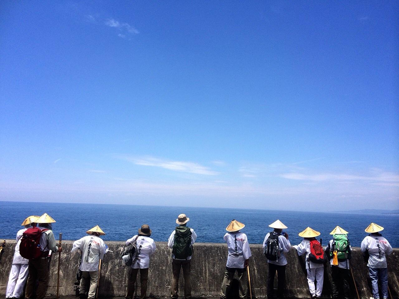 画像: おへんろ旅の途中、太平洋を望む（イメージ）