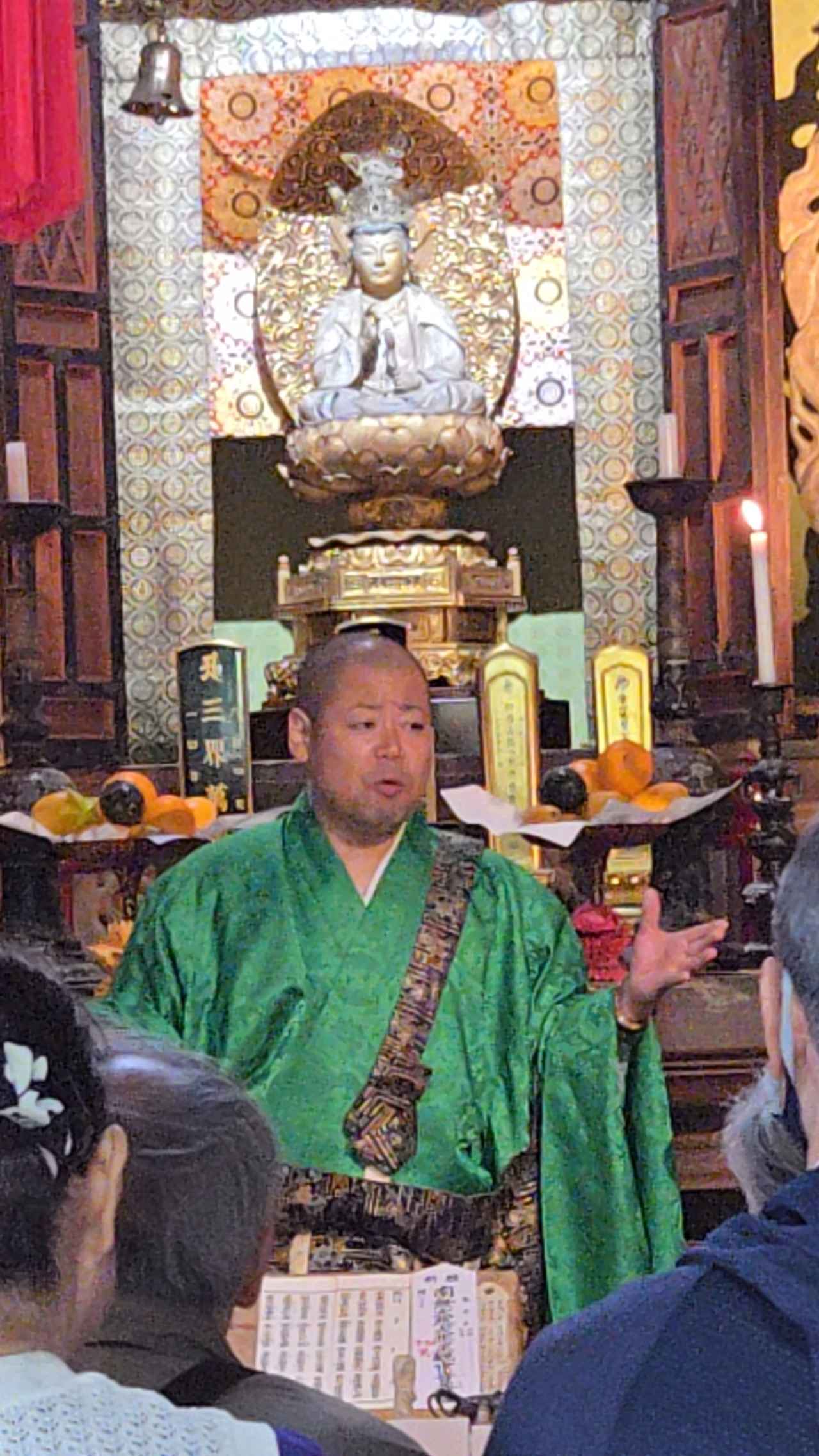 画像: 鳥追観音 副住職様