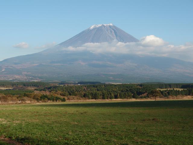 画像: 朝霧高原で見える富士山(イメージ)