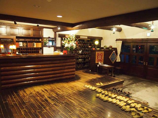 画像: 奥上高地・徳澤園の玄関